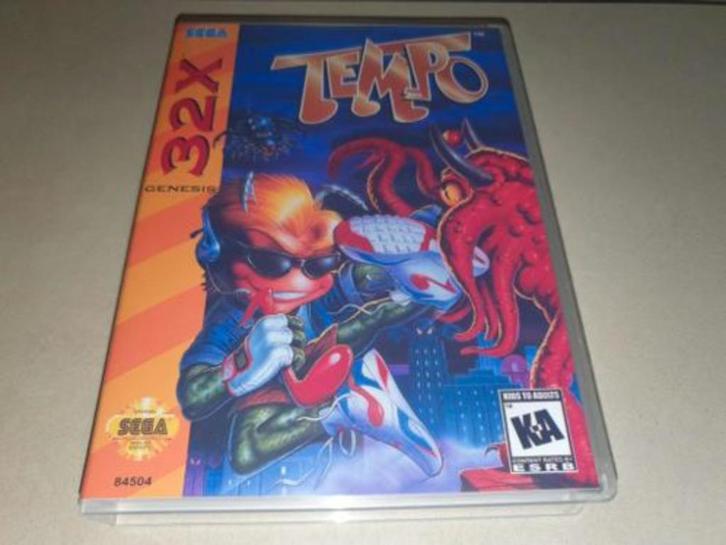 Tempo Sega 32X Game Case (2), Games en Spelcomputers, Games | Sega, Zo goed als nieuw, Verzenden