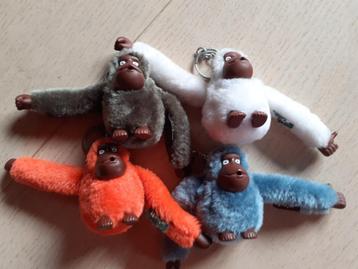 4 porte-clefs Kipling, Enlèvement ou Envoi, Comme neuf
