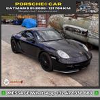 Porsche Cayman S (01/2006) — 131.704 km | Motor moet worden, Auto's, Porsche, Achterwielaandrijving, 217 kW, Zwart, 254 g/km