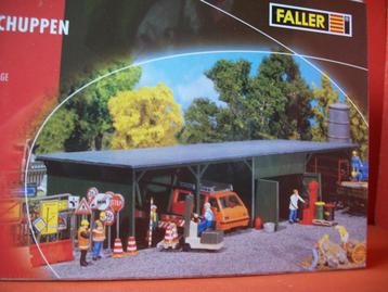 Opslaghangar, spoorwegdepot, wegen... FALLER H0 - 1:87 beschikbaar voor biedingen