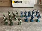 Belgische soldaten landmacht 7 cm h zonder het wapen gemeten, Ophalen of Verzenden, Gebruikt