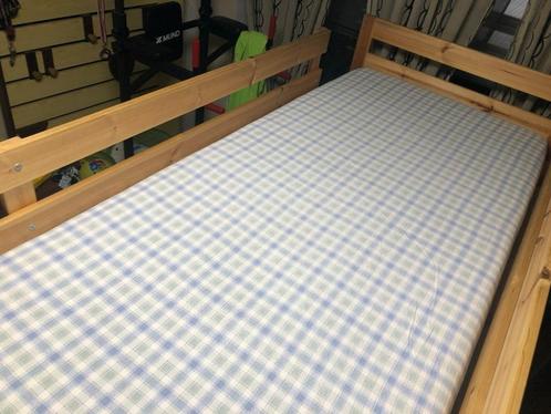 Fleese hoeslaken (2x), Huis en Inrichting, Slaapkamer | Beddengoed, Gebruikt, Ophalen of Verzenden