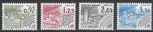 Frankrijk 1982 - Yvert 174pre-177pre - Monumenten (PF), Postzegels en Munten, Postzegels | Europa | Frankrijk, Postfris, Verzenden