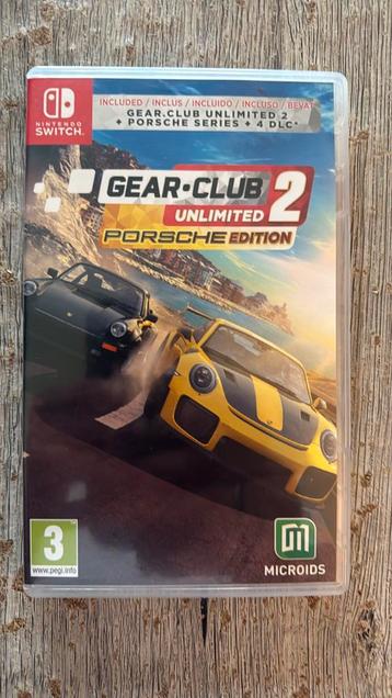 Gear.Club Unlimited 2: Porsche Edition, Enlèvement ou Envoi, Comme neuf, Course et Pilotage, À partir de 3 ans