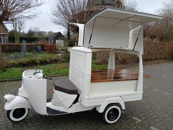 Unieke Zeldzame Piaggio Ape 1964 Foodtruck Coffee Koffie, Enlèvement, Autres types