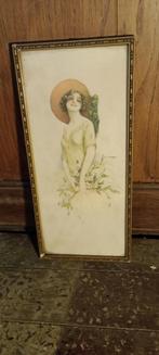 Gravure gesigneerd Gaspar CAMPS, 16x35, n255, Antiek en Kunst, Kunst | Etsen en Gravures, Ophalen