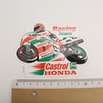 sticker Racing Team  Honda  Castrol  Dunlop, Verzamelen, Ophalen of Verzenden, Nieuw