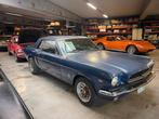 Ford Mustang 1965 V8 289ci 4700 cc Oldtimer te restaureren, Auto's, Automaat, Achterwielaandrijving, Zwart, Blauw
