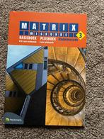 Matrix wiskunde 3 Basisboek en plusboek, Secondaire, Enlèvement, Neuf, Néerlandais