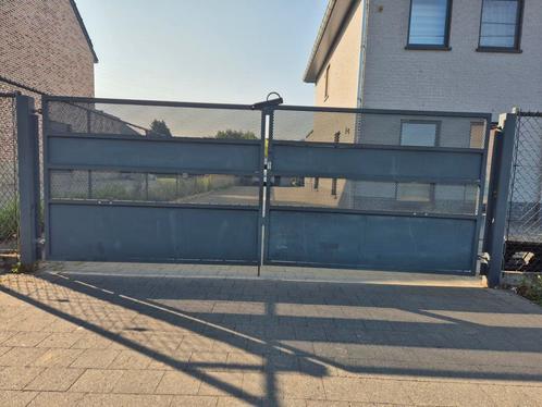 DRAAIPOORT ZONDER MOTOR IN GOEDE STAAT, Tuin en Terras, Tuinhekken en Hekwerk, Gebruikt, Ophalen