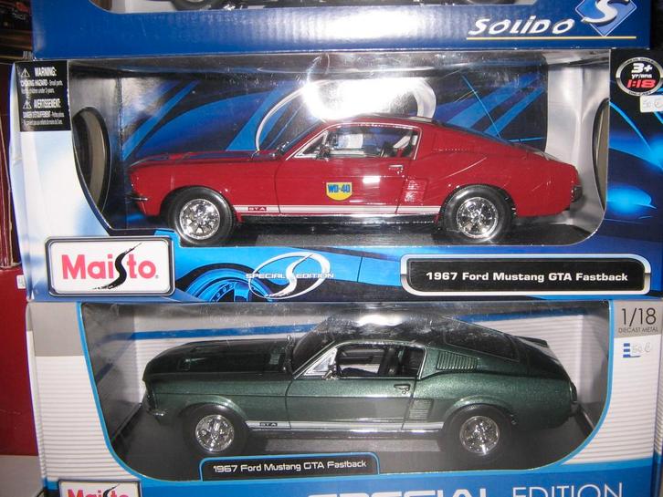 opruiming van modelauto's op 1/18, Hobby & Loisirs créatifs, Voitures miniatures | 1:18, Neuf, Voiture, Maisto, Enlèvement ou Envoi