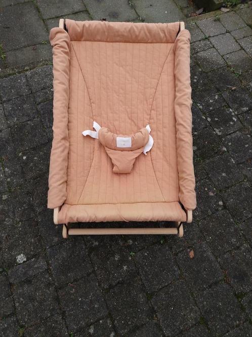 Nobodinoz wipstoel met hoes sienna brown, Kinderen en Baby's, Wipstoeltjes, Gebruikt, Wipstoel, Overige merken, Met gordel(s) of riempje(s)