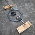 Strongman  Hex bar,  Deadlift blokken, Farmers Grepen, Ophalen, Zo goed als nieuw