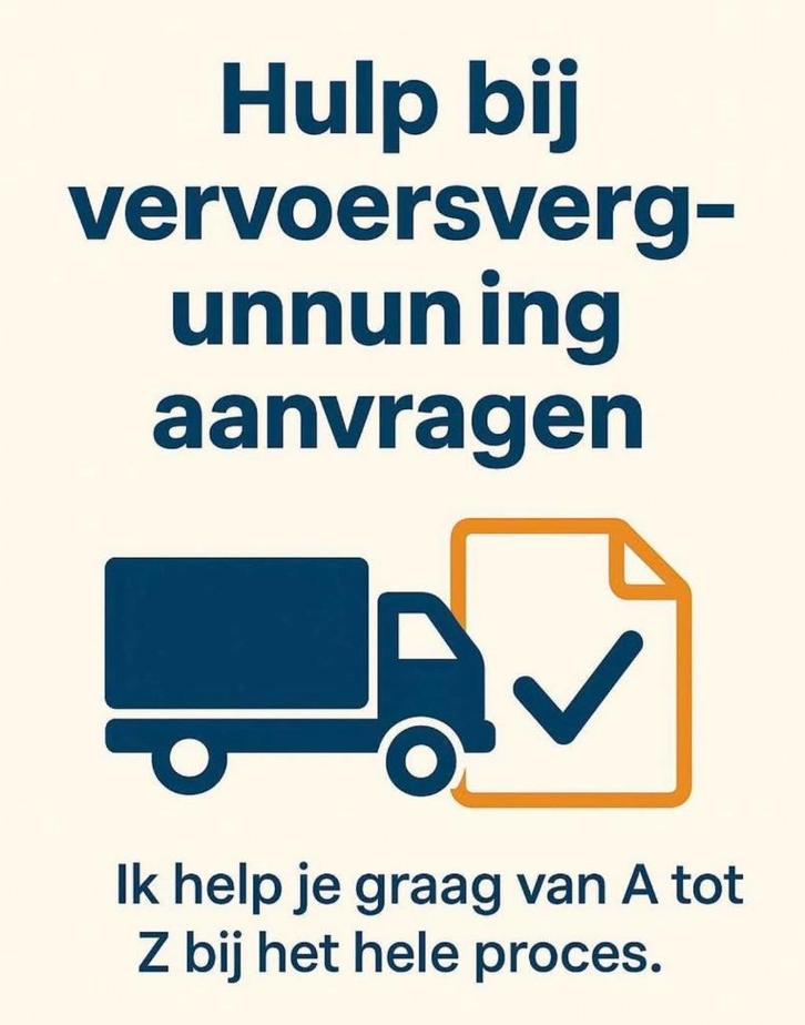 Vakbekwaamheid/vervoersmanager transportvergunning, Diensten en Vakmensen, Zakelijk adviseurs en Bemiddelaars, Zakelijk advies