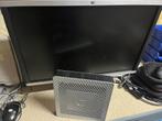 HP T610 upgraded thin clients: 3x (4Gb RAM, 80Gb SDD, Win10), Ophalen, Gebruikt, 64 GB, Met monitor