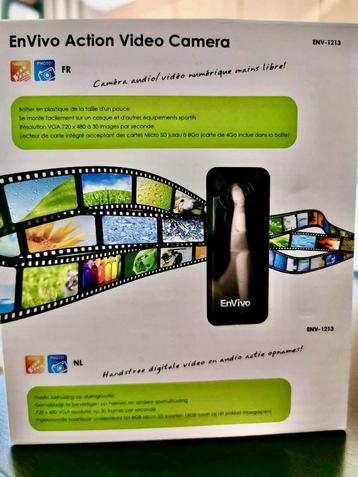 Mini actie videocamera - ENVIVO ACTION , ENV-1213 beschikbaar voor biedingen