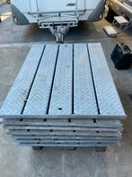 Gegalvaniseerde roosters, afdekrooster traptrede zeer sterk, Doe-het-zelf en Bouw, Ophalen, Zo goed als nieuw