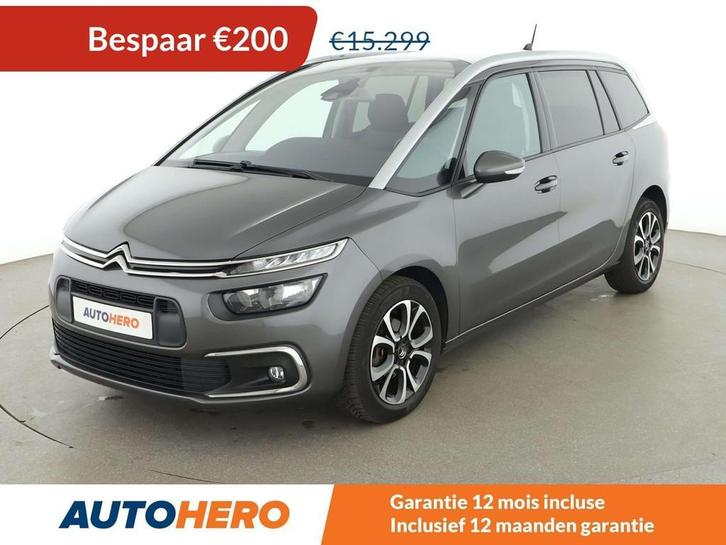 Citroën C4 Spacetourer 1.5 Blue-HDi Business + (bj 2020), Auto's, Citroën, Te koop, C4, ABS, Achteruitrijcamera, Adaptive Cruise Control