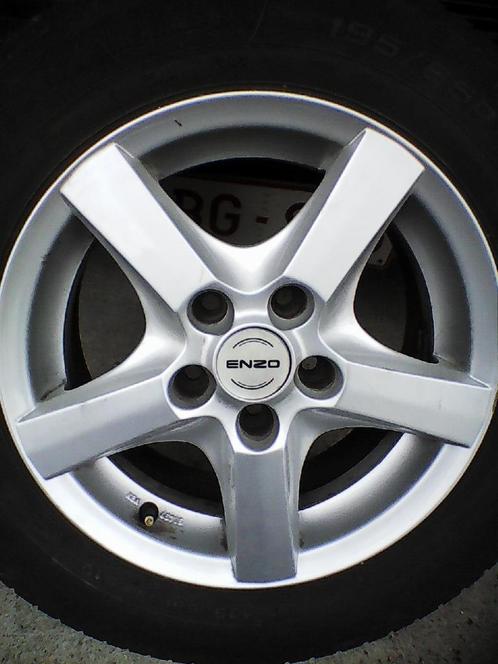 ENZO VELGEN 5x112 6,5J ET38 15" AFHALING LEES BESCHRIJVING, Auto-onderdelen, Banden en Velgen, Velg(en), All Season, 15 inch, 195 mm