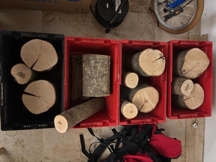 50kg droog brandhout, Tuin en Terras, Brandhout, Blokken, Beukenhout, Minder dan 3 m³, Ophalen