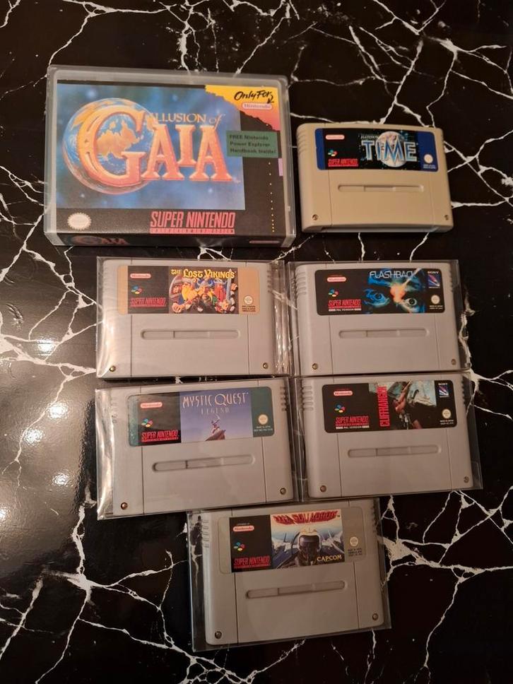 6 Top Jeux Super Nintendo ! Mystic Quest etc..., Consoles de jeu & Jeux vidéo, Jeux | Nintendo Super NES, Comme neuf, Enlèvement ou Envoi