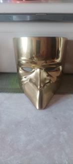 Bronzen masker, Antiek en Kunst, Antiek | Brons en Koper, Ophalen of Verzenden, Brons