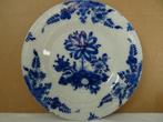 18e eeuw antiek Delfts blauw bord sierbord Delfts blauw 1750, Ophalen of Verzenden