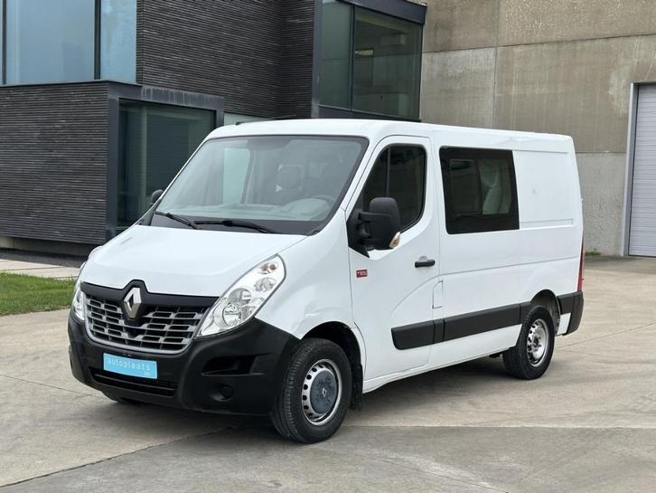 Renault Master Dubbele Cabine 7 zitplaatsen met 107000km, Auto's, Bestelwagens en Lichte vracht, Bedrijf, Te koop, ABS, Airbags