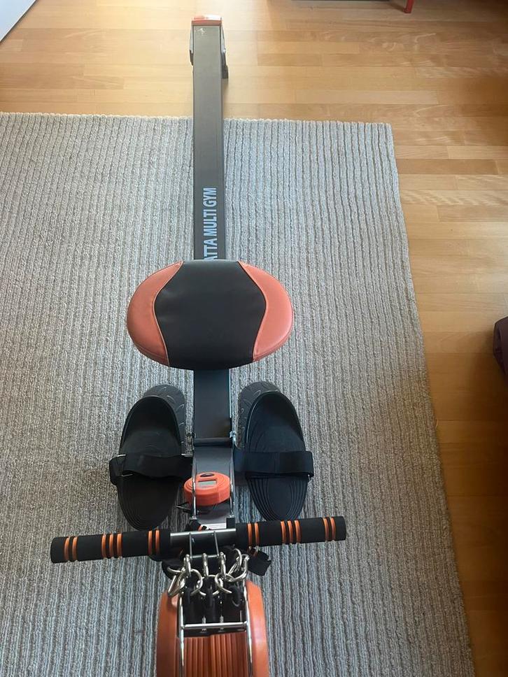 Skandika-roeier, Sport en Fitness, Fitnessapparatuur, Zo goed als nieuw, Roeitrainer, Armen, Borst, Ophalen