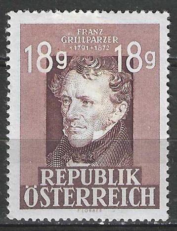 Oostenrijk 1947 - Yvert 663 - Franz Grillparzer (PF) beschikbaar voor biedingen