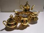 Gouden thee servies voor 6 personen, merk Bavaria, Nieuw, Compleet servies, Keramiek, Overige stijlen