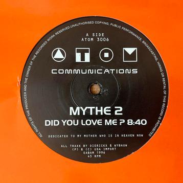 Mythe - Did You Love Me (Atom Communications, 1996) beschikbaar voor biedingen