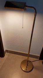 Vintage Deknudt jaren 90 vloerlamp in messing., Ophalen, Gebruikt