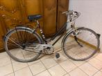 Vintage damesfiets, Ophalen
