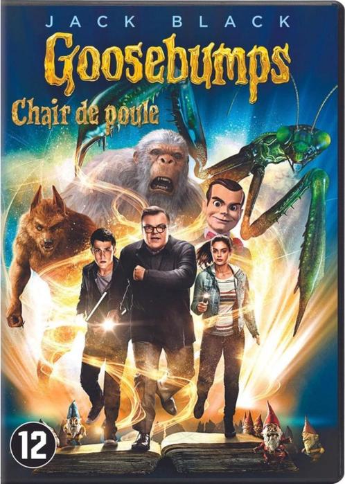 Goosebumps (2015) Dvd Jack Black, CD & DVD, DVD | Science-Fiction & Fantasy, Utilisé, Fantasy, À partir de 9 ans, Enlèvement ou Envoi