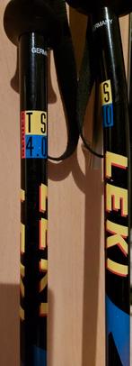 bâtons de ski Leki en aluminium TS 4.0, Autres marques, Enlèvement, Utilisé, Bâtons