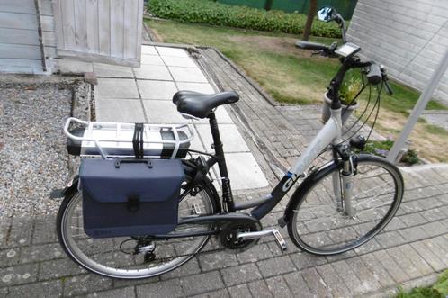 Elektrische omgebouwde Damesfiets Giant Maat M, Fietsen en Brommers, Fietsen | Dames | Damesfietsen, Gebruikt, Giant, Versnellingen