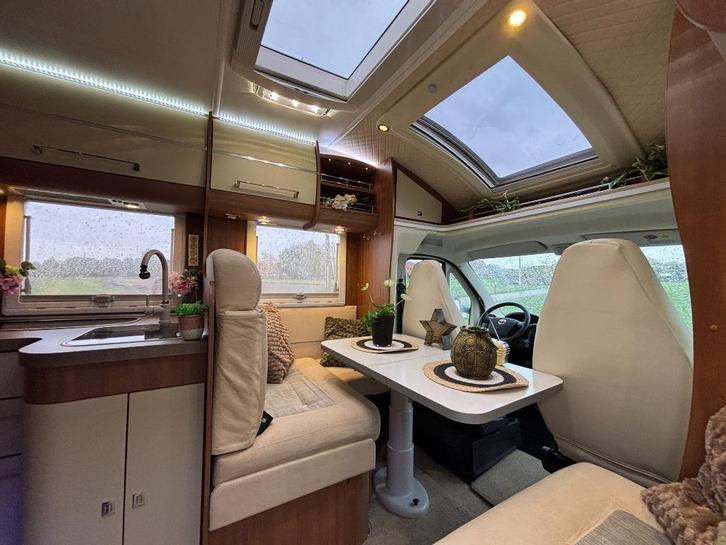 Prachtige Fiat Ducato 2.3JTD Rimor Sailer  met 55.000km, Caravans en Kamperen, Mobilhomes, Particulier, tot en met 4, Half-integraal