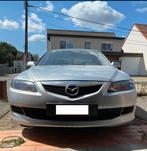 Mazda 6 sedan 2.0 CDVI 121PK 2008 schade auto herstelbaar!, Auto's, Mazda, Voorwielaandrijving, Zwart, Leder, Sportstoelen