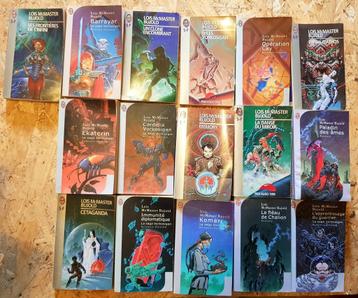 Loïs Mc Master Bujold:  Lot 16 romans de la Saga Vorkosigan beschikbaar voor biedingen