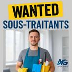 AG Cleaning recherche des sous-traitants expérimentés, Offres d'emploi, Emplois | Nettoyage & Services techniques, Freelance ou Intérim