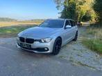 BMW 318D AUTOMAAT / BREAK / NAVI / 121***km / GARANTIE, Autos, Argent ou Gris, Achat, Entreprise, Noir