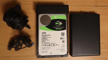 Seagate BarraCuda Pro 10 TB & ORICO behuizing USB 3.0  beschikbaar voor biedingen