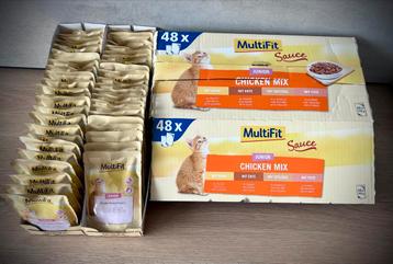KOOPJE: 44 zakjes MultiFit Junior natvoer vr kittens – nieuw beschikbaar voor biedingen