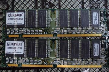 RAM geheugen modules - DIMM SDRAM 133 MHz - voor oudere PC beschikbaar voor biedingen