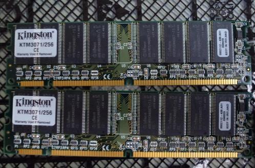 RAM geheugen modules - DIMM SDRAM 133 MHz - voor oudere PC, Computers en Software, RAM geheugen, Zo goed als nieuw, Desktop, 1 GB of minder