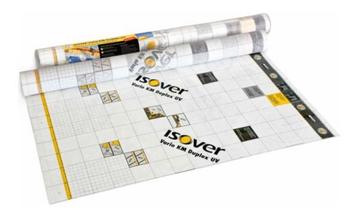 Isover Vario KM Duplex Dampscherm 40m x 1,5m, Enlèvement ou Envoi, Comme neuf