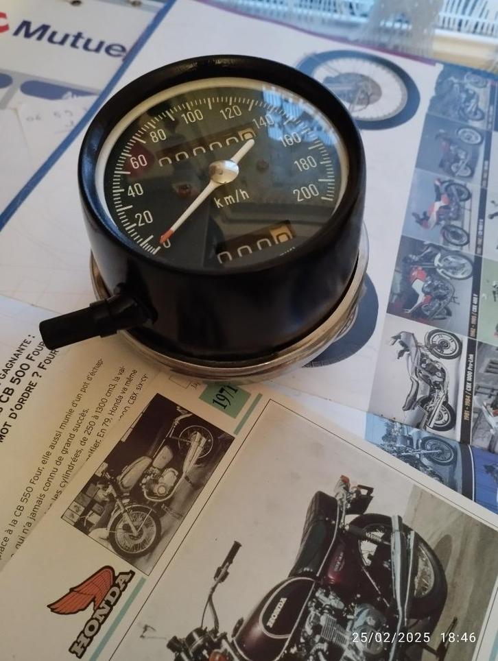 Honda CB 500 viersnelheidsmeter, Motoren, Onderdelen | Honda, Gereviseerd, Verzenden