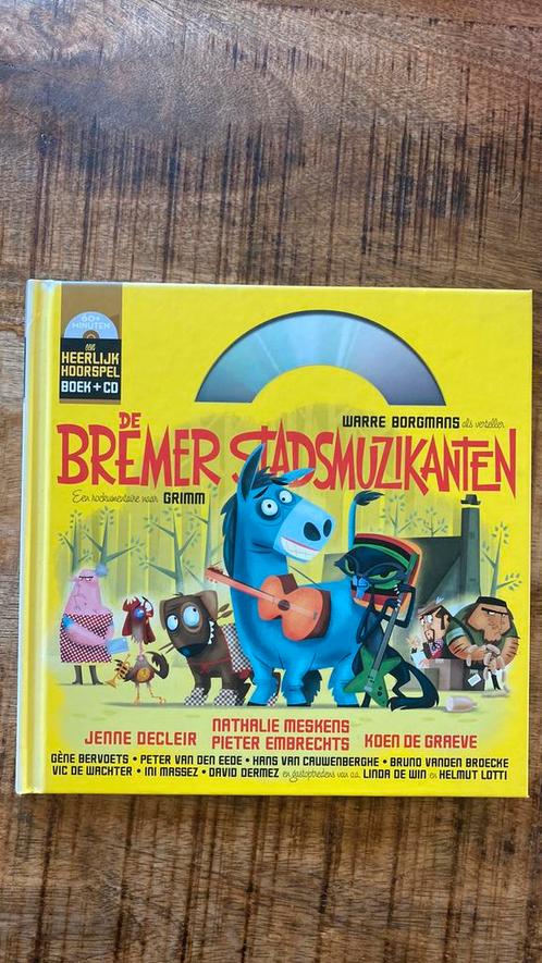 De Bremer stadsmuzikanten - Het Geluidshuis boek+CD, Boeken, Kinderboeken | Jeugd | onder 10 jaar, Zo goed als nieuw, Ophalen of Verzenden