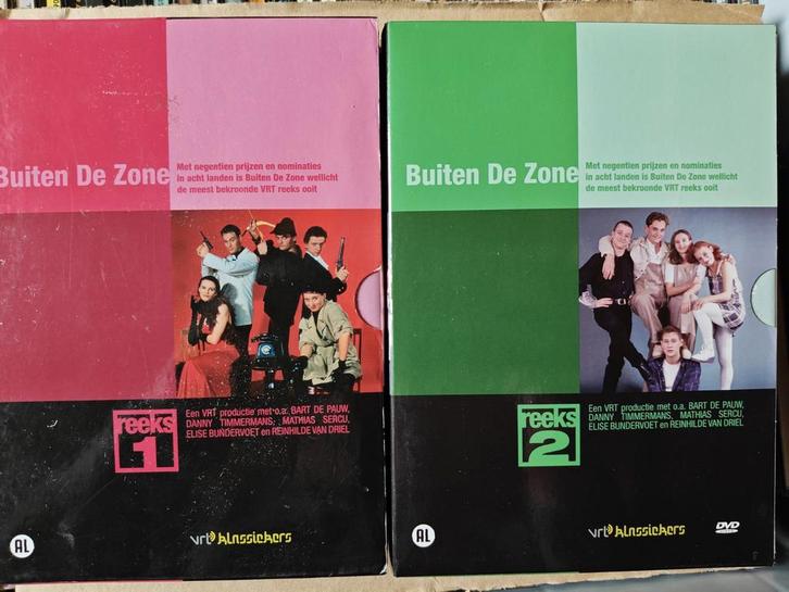 Buiten De Zone - Reeks 1 & 2, Cd's en Dvd's, Dvd's | Tv en Series, Gebruikt, Komedie, Boxset, Alle leeftijden, Ophalen of Verzenden
